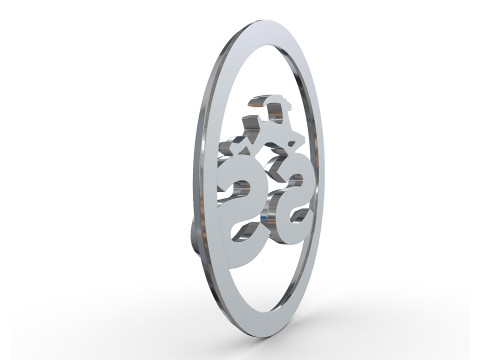 Impala logo 3D-Druckmodell