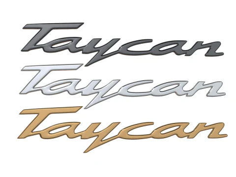 Taycan Porsche emblem nameplate 3D print model 3D Print Model