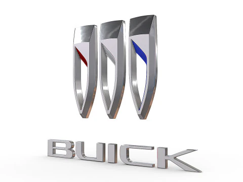 Novo logotipo da Buick Modelo de Impressão 3D