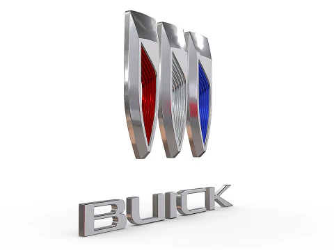 Novo logotipo da Buick Modelo de Impressão 3D