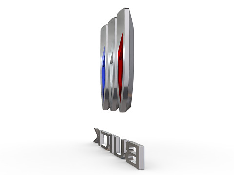 Buick new logo 3D 打印模型
