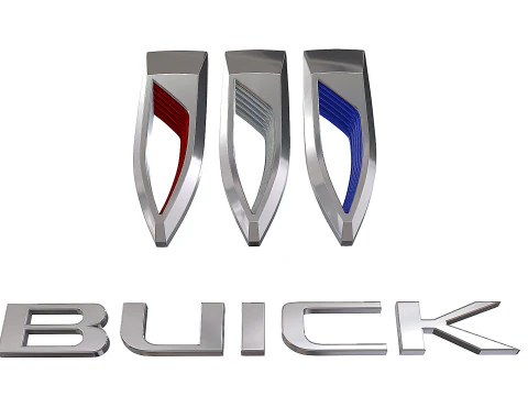 Novo logotipo da Buick Modelo de Impressão 3D