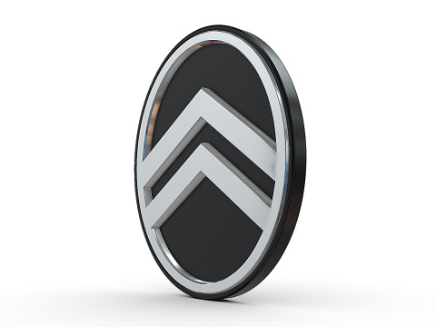 Citroen new logo 3D 프린트 모델