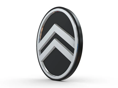Citroen new logo 3D Print Model