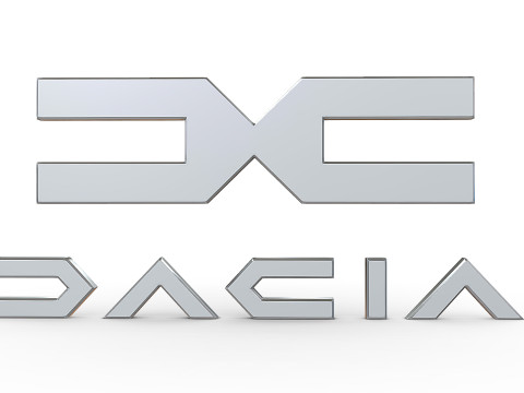 Dacia new logo 3D 프린트 모델