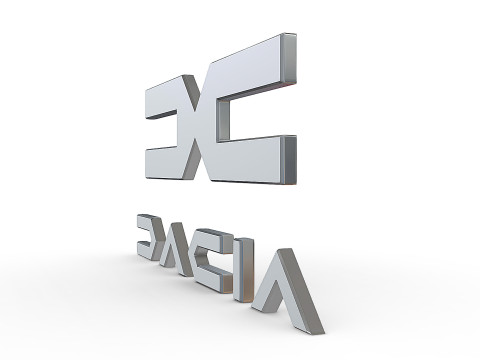 Dacia new logo 3D 프린트 모델