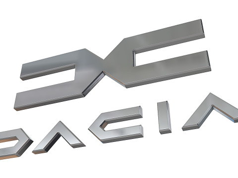 Dacia new logo 3D 프린트 모델