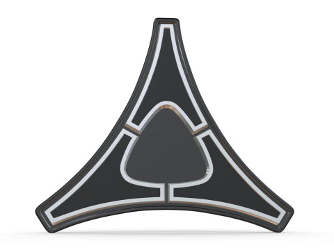 Schiva il nuovo logo Modello di stampa 3D