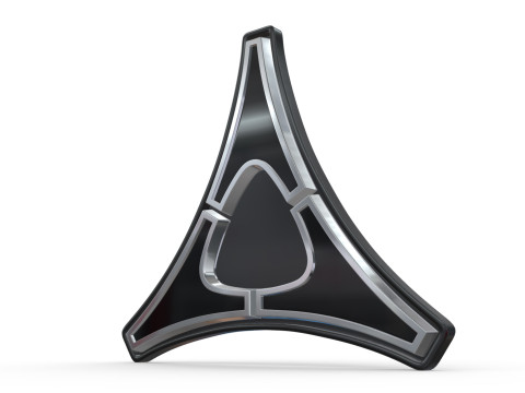 Dodge new logo 3D Baskı Modeli