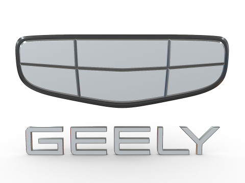 Geely new logo 3D Принт Модель