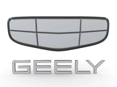 Geely new logo 3D Print Model