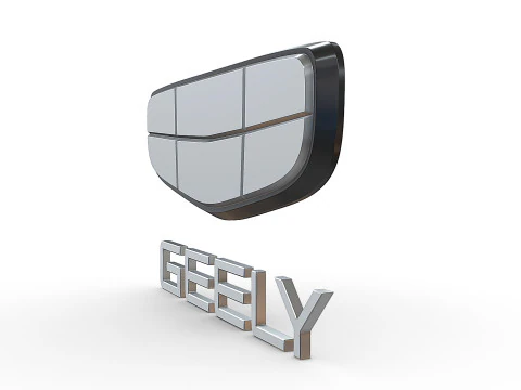 Geely new logo 3D Print Model