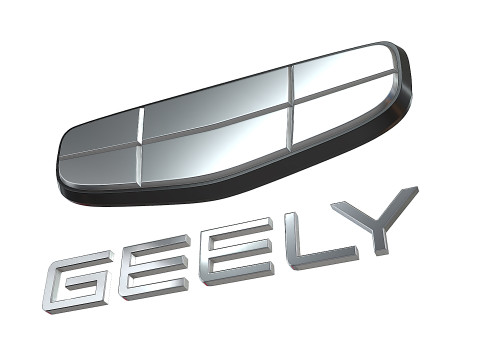Geely new logo 3D Принт Модель