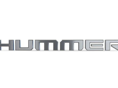 Novo logotipo da Hummer Modelo de Impressão 3D