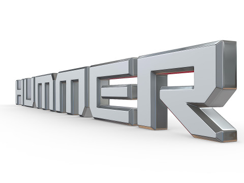 Hummer new logo 3D Print Model