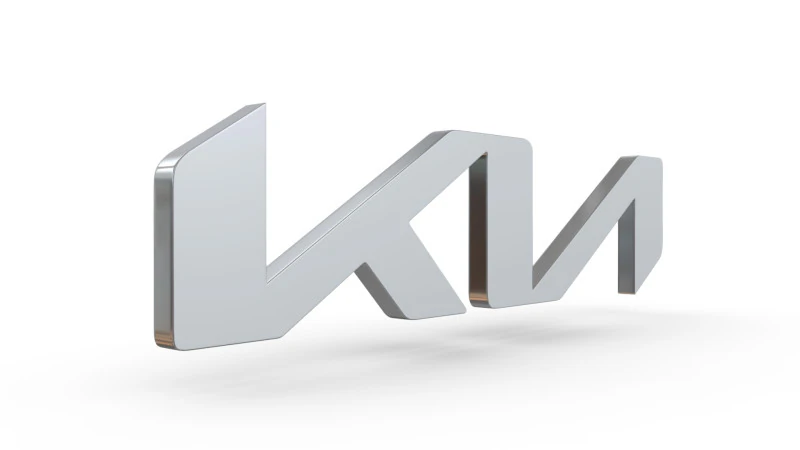 Logo baru Kia Model Cetak 3D .c4d .max .obj .3ds .fbx .stl .blend 