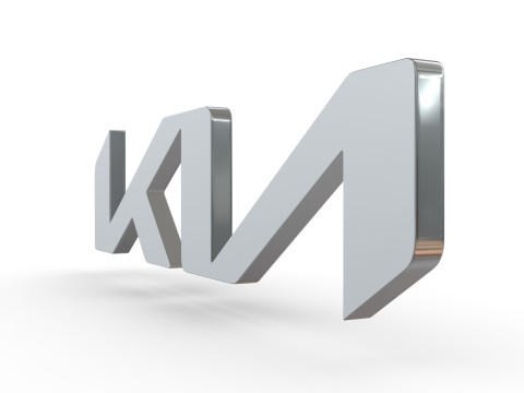 Kia new logo Modelo de Impressão 3D