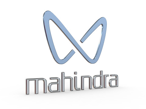 Mahindra new logo 3D प्रिंट मॉडल