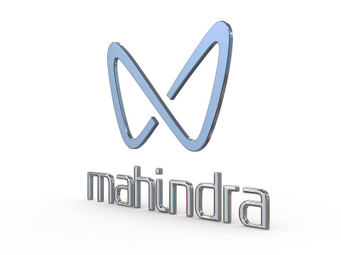 Mahindra new logo 3D Print Model
