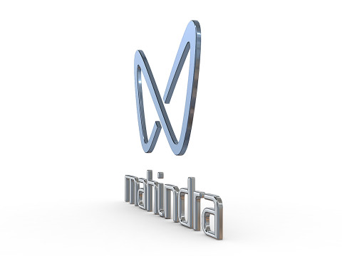 Mahindra new logo 3D Print Model