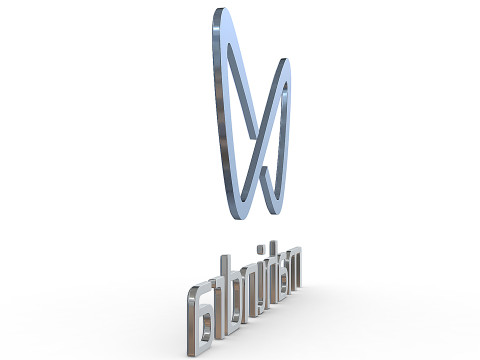 Mahindra new logo 3D Print Model