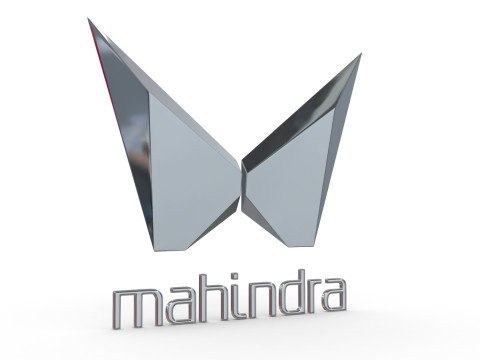 Mahindra new logo 3D प्रिंट मॉडल