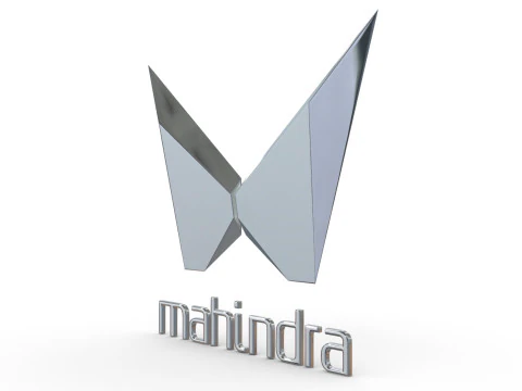 Mahindra new logo 3D Print Model