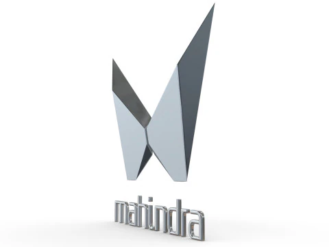 Mahindra new logo 3D Print Model