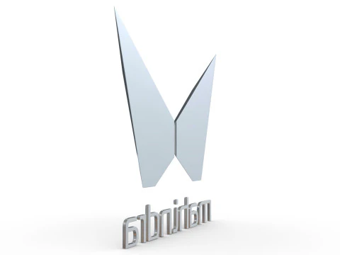 Mahindra new logo 3D Print Model
