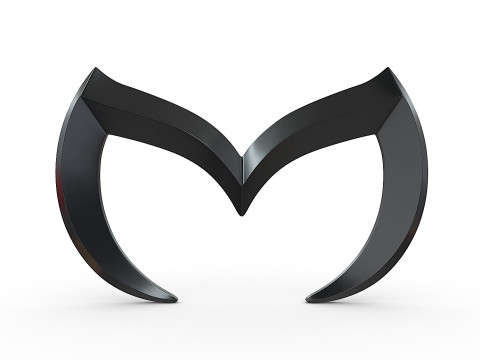 Mazda devil logo 3D Print Model