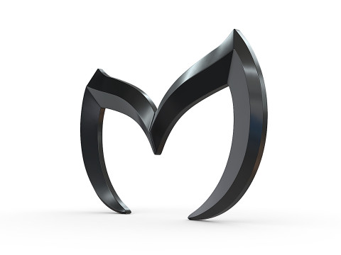 Mazda devil logo 3D Print Model