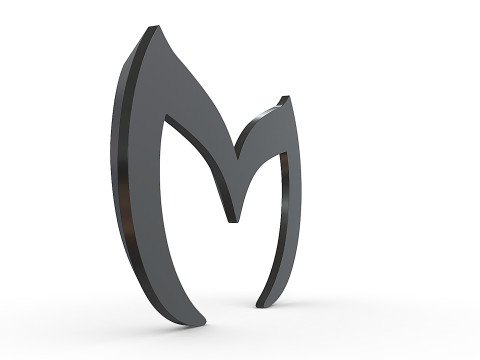 Mazda devil logo 3D Print Model