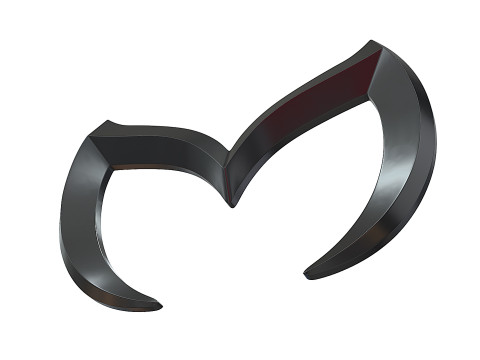 Mazda devil logo 3D Print Model