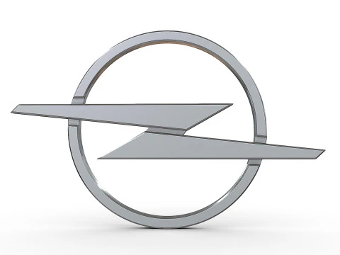 Logo baru Opel Model Cetak 3D