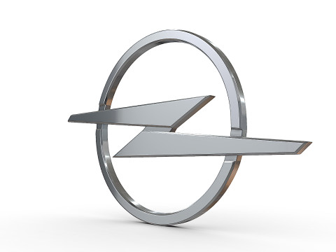 Opel new logo 3D Baskı Modeli