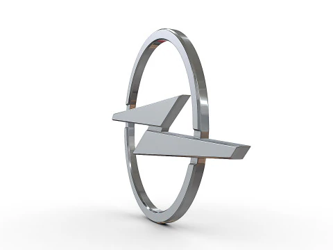 Logo baru Opel Model Cetak 3D
