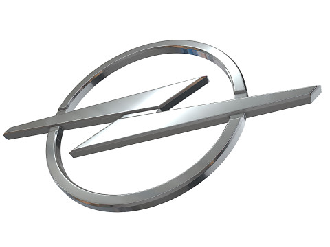 Opel new logo 3D Baskı Modeli