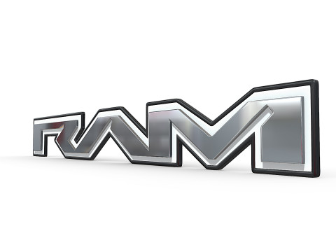 Ram new logo Model Cetak 3D