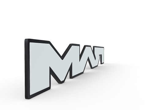 Ram new logo Model Cetak 3D