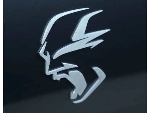 Dodge Charger Daytona logo Model Cetak 3D