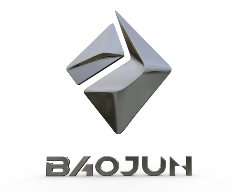 Novo logotipo da Baojun Modelo de Impressão 3D .c4d .max .obj .3ds .fbx .stl .blend