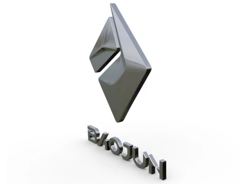 Novo logotipo da Baojun Modelo de Impressão 3D