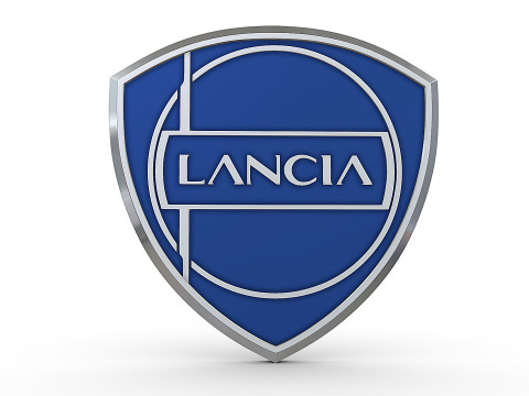 Lancia new logo 3D-Druckmodell