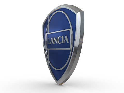 Lancia new logo 3D-Druckmodell