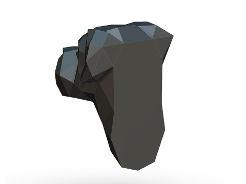Cane Corso head Modello di stampa 3D