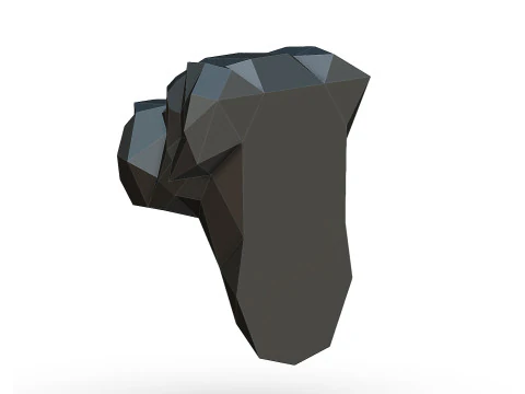 Cane Corso head 3D Print Model