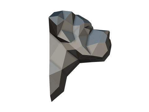 Cane Corso head Modello di stampa 3D
