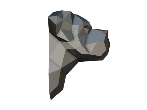 Cane Corso head 3D Print Model