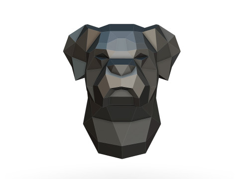 Cane Corso head Modello di stampa 3D