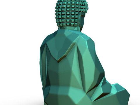 Buddha headband Model Cetak 3D